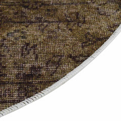 vidaXL Rug | Multicolour | 100% Polyester, Velvet | 120 cm Diameter | Rug 5