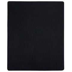 vidaXL Jersey Fitted Sheets 2 pcs Black 180x200 cm Cotton 2