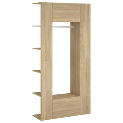 vidaXL Hallway Cabinets 2 pcs Sonoma Oak Engineered Wood 2