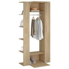 vidaXL Hallway Cabinets 2 pcs Sonoma Oak Engineered Wood 4