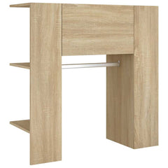 vidaXL Hallway Cabinets 2 pcs Sonoma Oak Engineered Wood 6