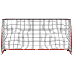 Soccer Goal 184x91x124,5 cm Steel 366.5 cm 183 cm