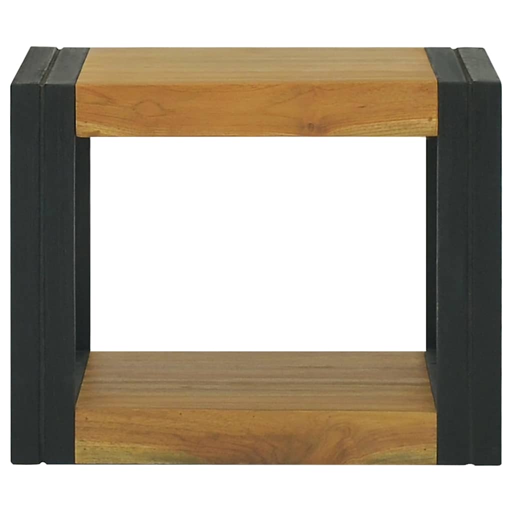 vidaXL Bathroom Cabinet | Natural Teak | Solid teak wood with a natural finish 2