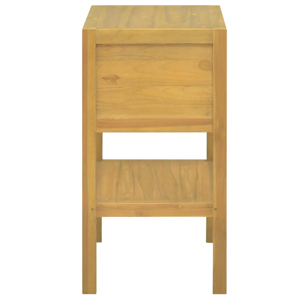Bathroom Cabinet Solid Wood Teak, image 4