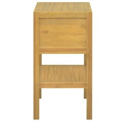 Bathroom Cabinet Solid Wood Teak, image 4