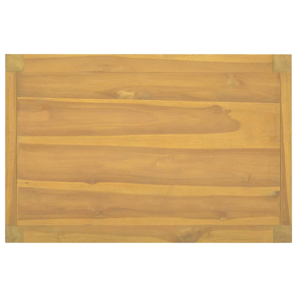 Bathroom Cabinet Solid Wood Teak, image 6
