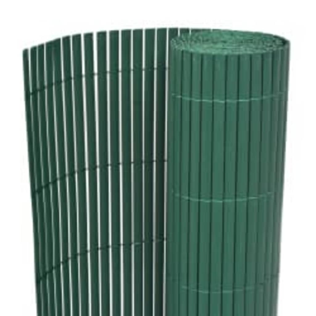 vidaXL Double-Sided Garden Fence 110x400 cm Green 2