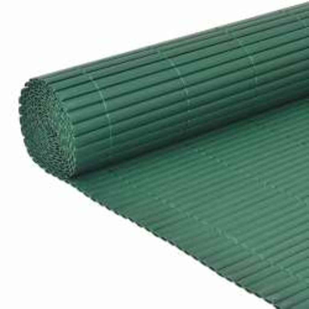 vidaXL Double-Sided Garden Fence 110x400 cm Green 3