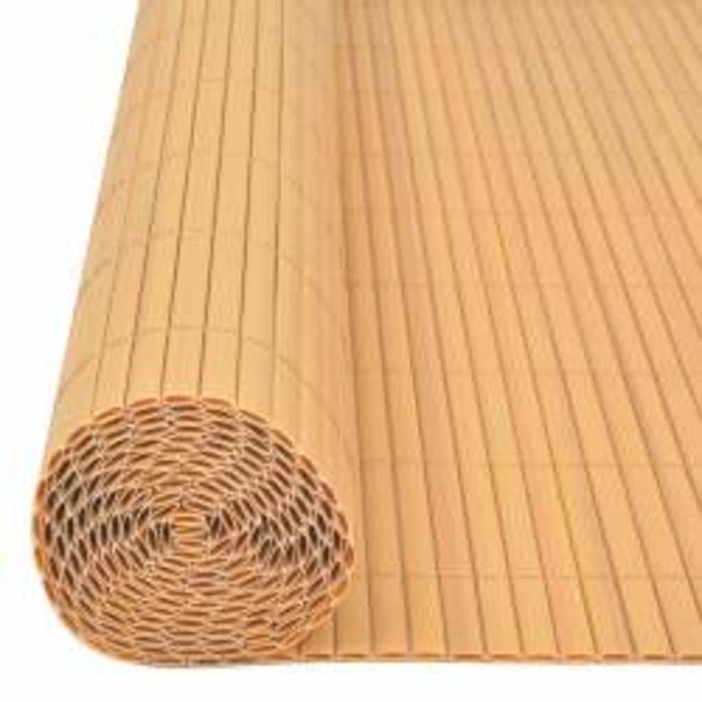 317163 vidaXL Double-Sided Garden Fence 110x500 cm Yellow 4