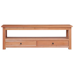 TV Cabinet 115x30x40 cm Solid Mahogany Wood 115 cm