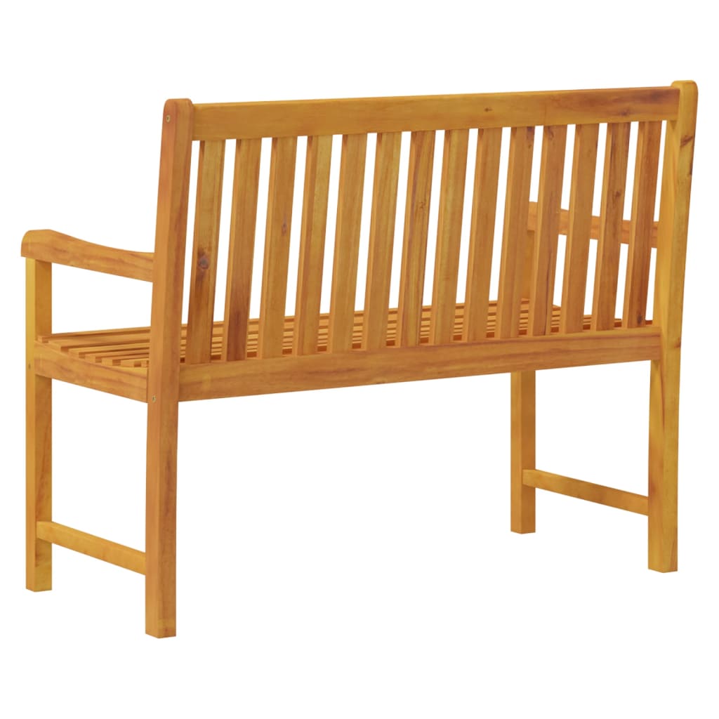 316610 vidaXL Garden Bench 110 cm Solid Acacia Wood 5