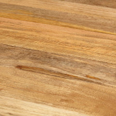 vidaXL Dining Table Ø110x78 cm Solid Wood Mango and Steel 5