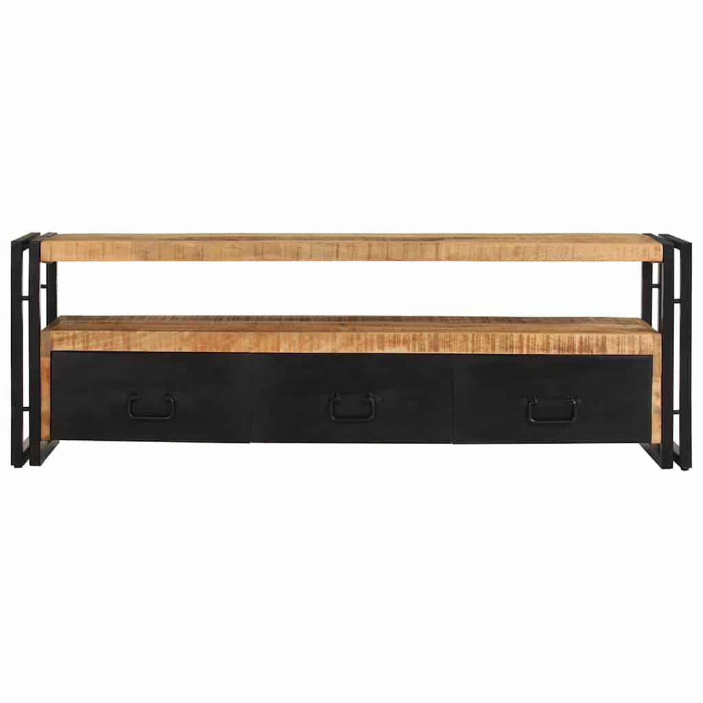 338466 vidaXL TV Cabinet 120x30x40 cm Solid Wood Mango 2