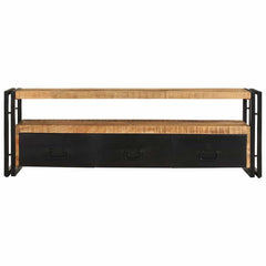 338466 vidaXL TV Cabinet 120x30x40 cm Solid Wood Mango 2