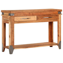 Console Table Solid Wood Acacia 110 cm 74 cm 34 cm