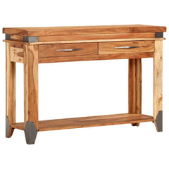 Console Table Solid Wood Acacia 110 cm 74 cm 34 cm
