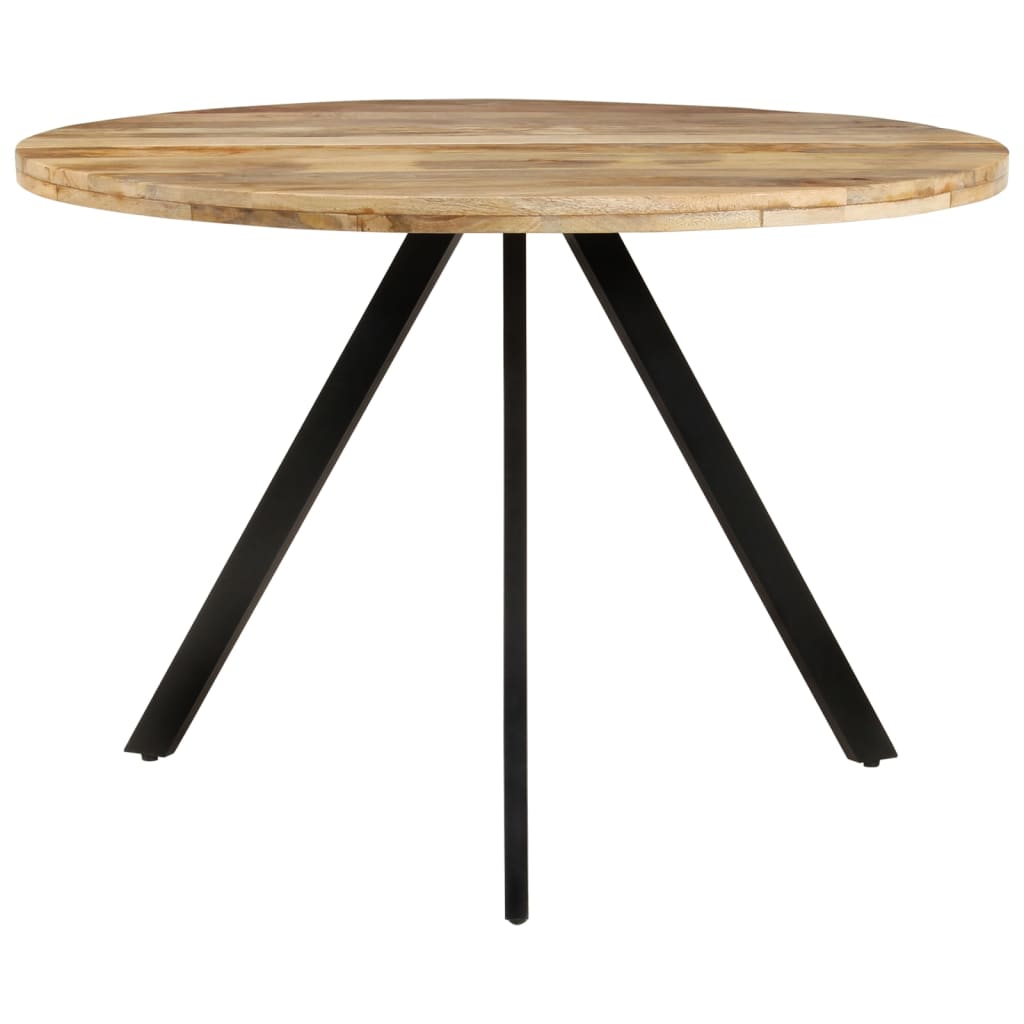 vidaXL Dining Table 110x75 cm Solid Wood Mango 2
