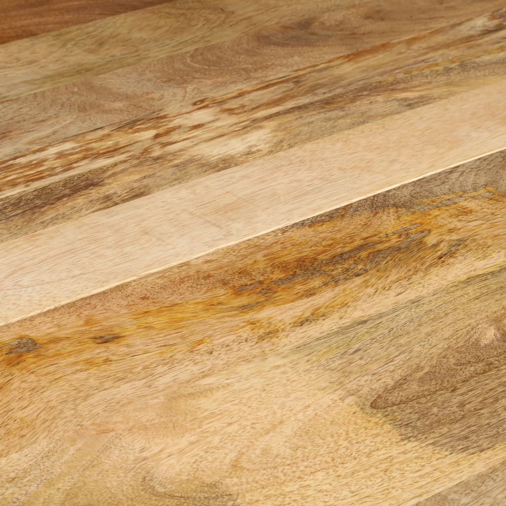 vidaXL Dining Table 110x75 cm Solid Wood Mango 6