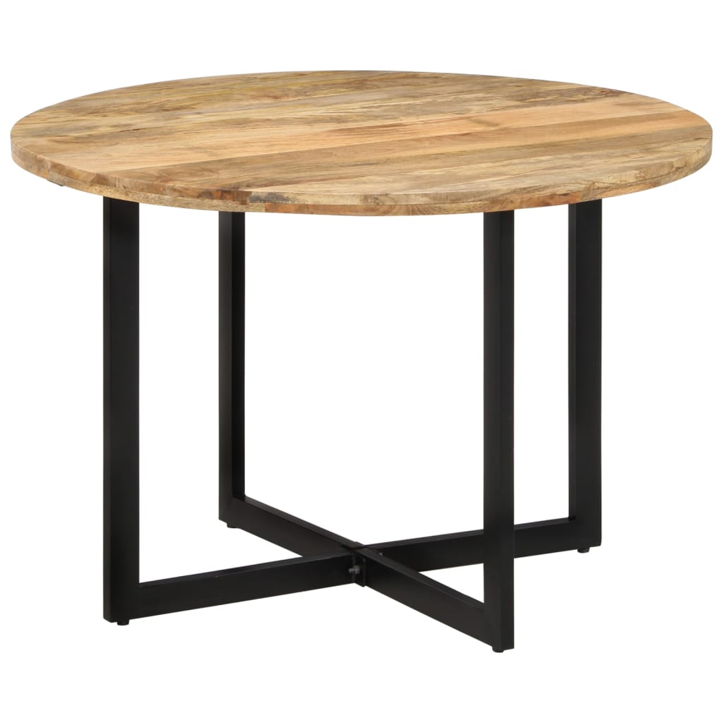 vidaXL Dining Table 110x75 cm Solid Wood Mango 1