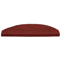 136398 vidaXL Stair Mats Self-adhesive 15 pcs 65x22,5x3,5 cm Red 4