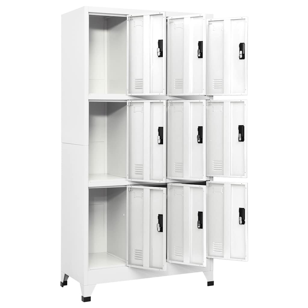 Locker Cabinet White, image 3
