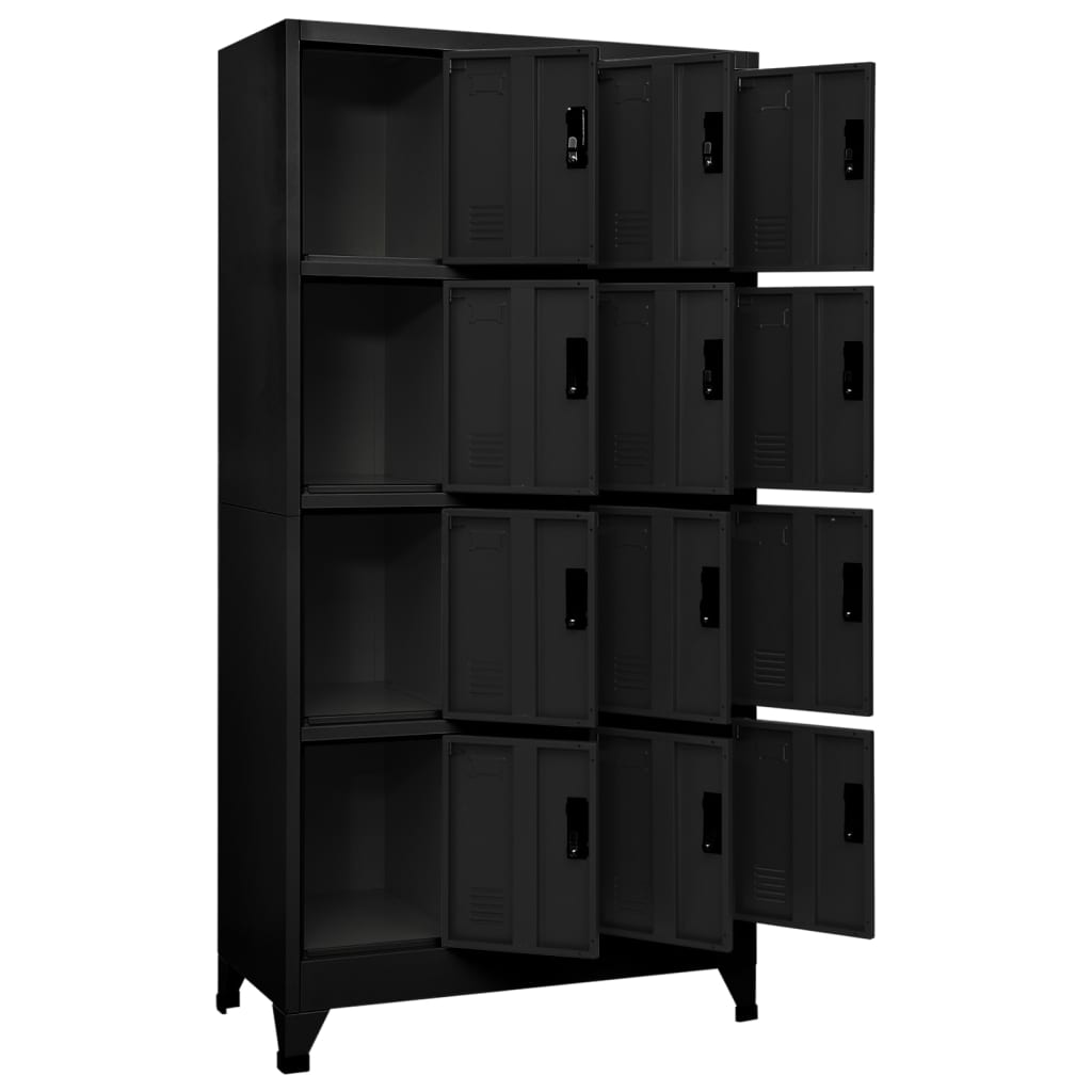 Locker Cabinet Black, image 3