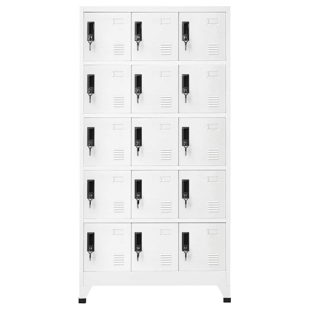 Locker Cabinet White, image 2