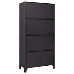 vidaXL Locker Cabinet | Anthracite | Steel | 90 x 40 x 180 cm | Locker Cabinet 5