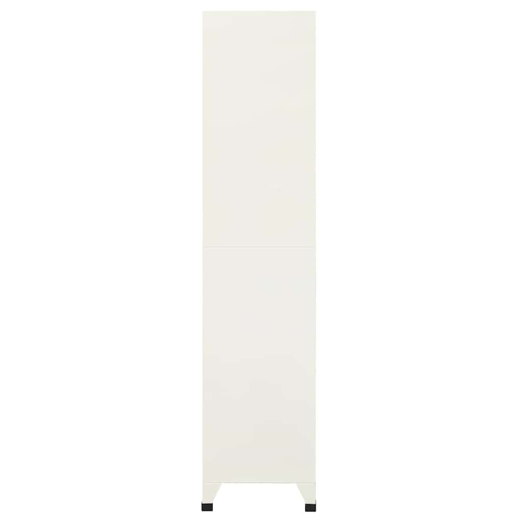 vidaXL Locker Cabinet | Grey and Blue | Steel | Large | Locks | Locker Cabinet 4