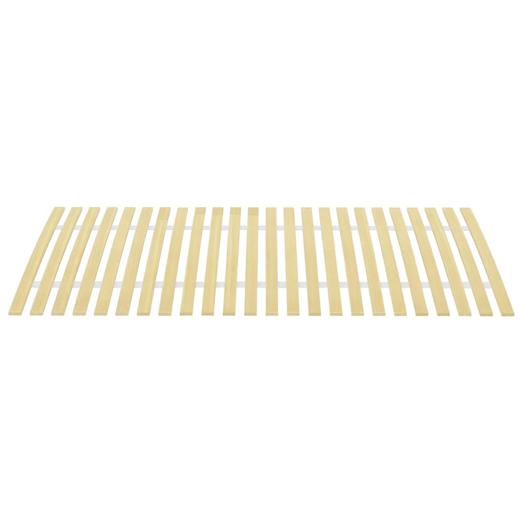 vidaXL Slatted Bed Base | Solid poplar wood | 100x200 cm | Foldable 2