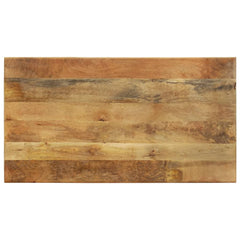 vidaXL Dining Table 110x60x76 cm Solid Wood Mango 4