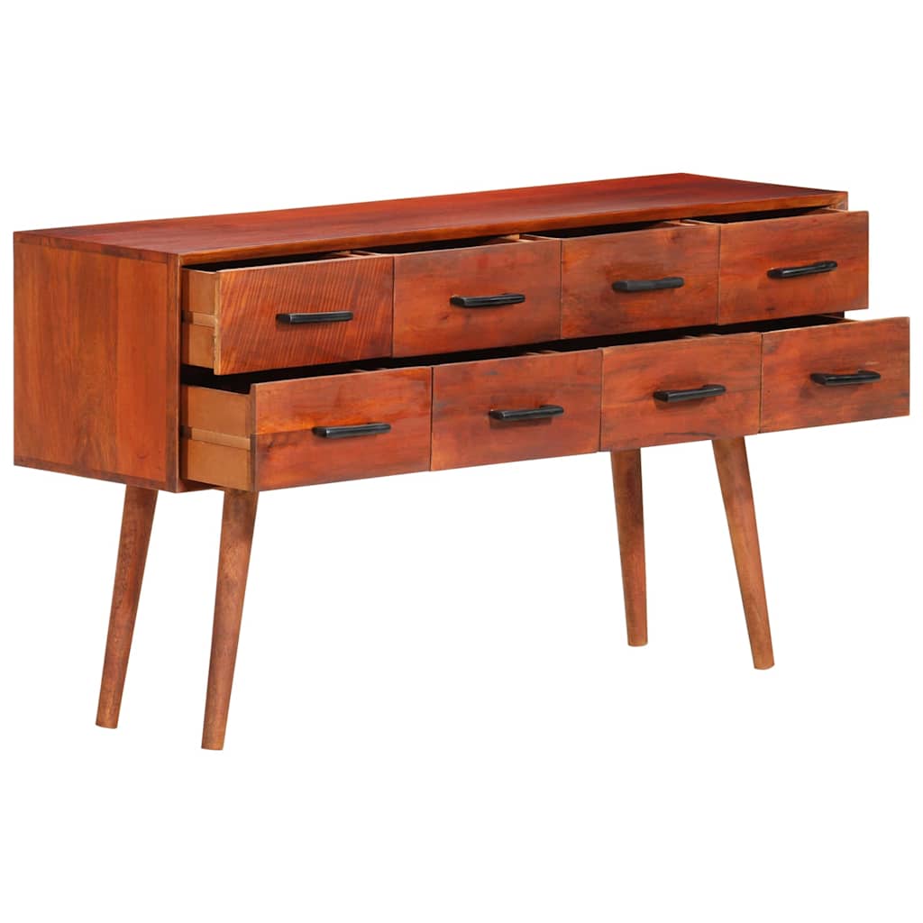 338430 vidaXL Sideboard 110x30x59 cm Solid Wood Mango 3