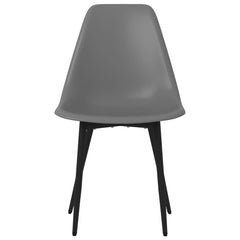 vidaXL Dining Chairs 6 pcs Grey PP 4