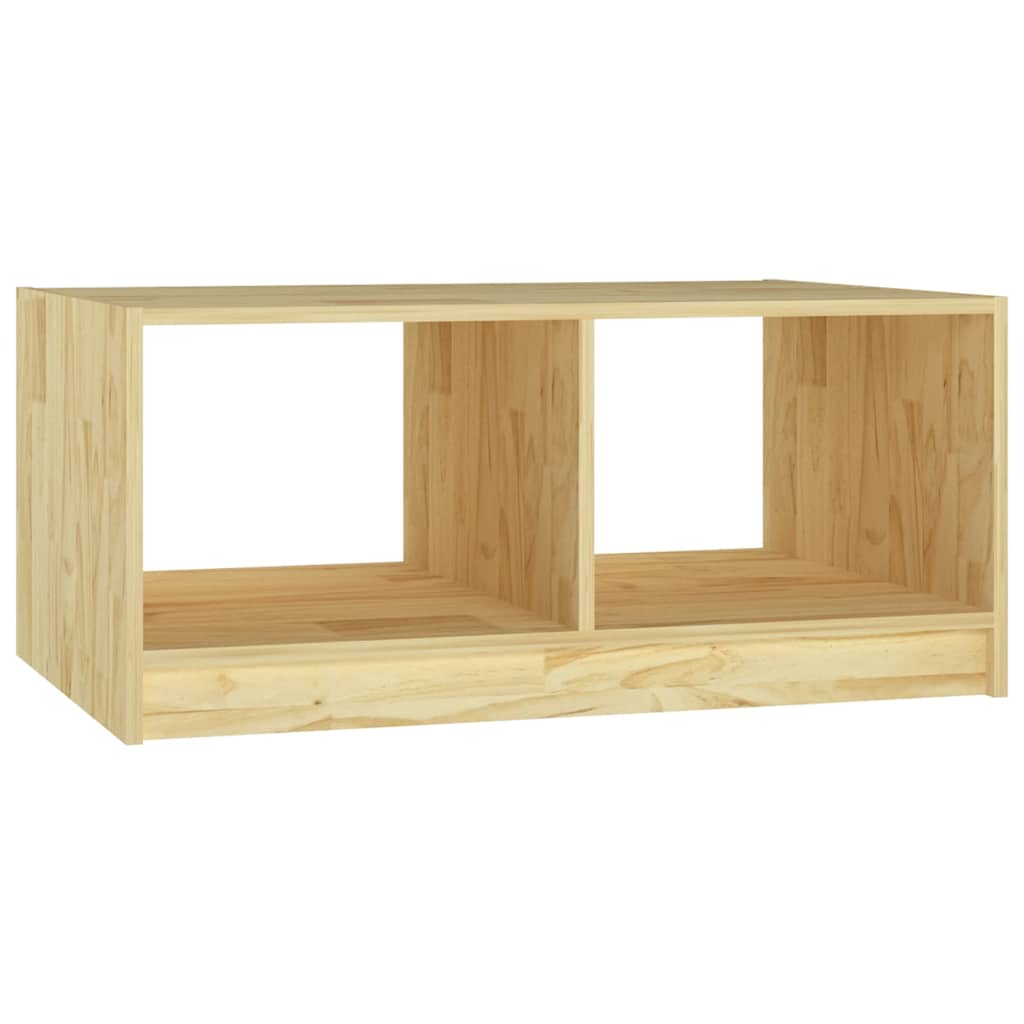 vidaXL Coffee Table | Pine | Solid Pinewood | Medium | Durable | Coffee Table 2