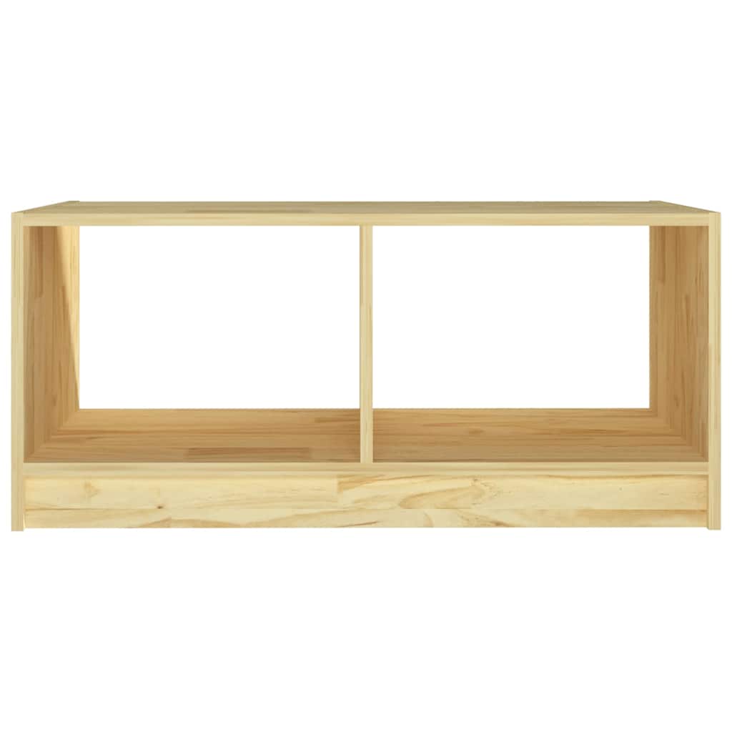 vidaXL Coffee Table | Pine | Solid Pinewood | Medium | Durable | Coffee Table 5