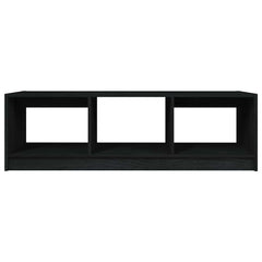 vidaXL Coffee Table Black 110x50x34 cm Solid Pinewood 5