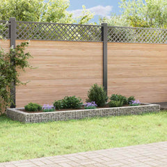 Gabion Raised Bed Galvanised Steel 300 x 100 x 20 cm