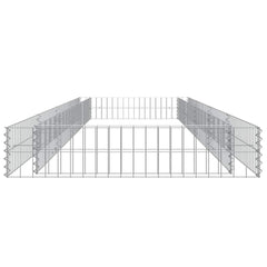 vidaXL Gabion Raised Bed | Silver | Galvanised Steel | Large 6