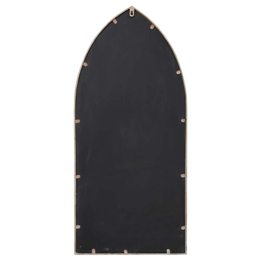 Garden Mirror Iron for Outdoor Use Sand 100 cm 45 cm