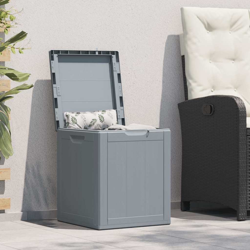 vidaXL Storage Box | Grey | 100% Polypropylene | Medium | Storage Box 1