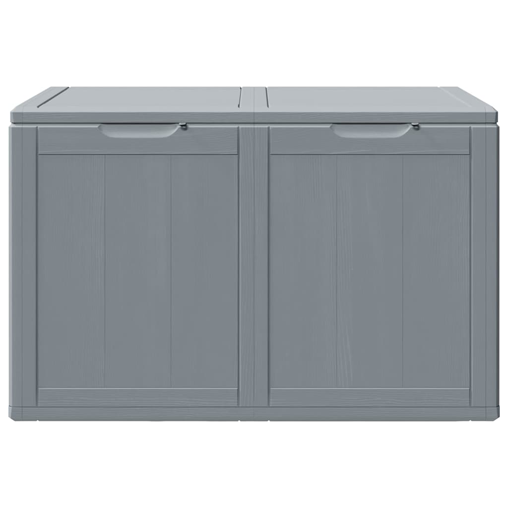 vidaXL Storage Box | Grey | Polypropylene | Large | Storage | Garden Storage Box 3