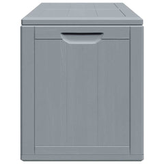 vidaXL Storage Box | Grey | Polypropylene | Large | Storage | Garden Storage Box 5