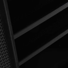 Garden Storage Cabinet Black PP, image 6