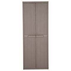 vidaXL Garden Cabinet | Brown | 100% Polypropylene | 65 x 45 x 172 cm 2