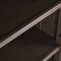 vidaXL Garden Cabinet | Brown | 100% Polypropylene | 65 x 45 x 172 cm 6