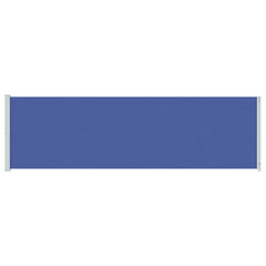 vidaXL Patio Retractable Side Awning 180x600 cm Blue 4