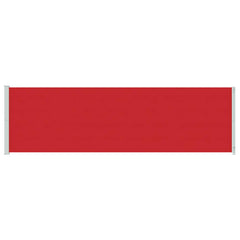 Patio Retractable Side Awning Red, image 4