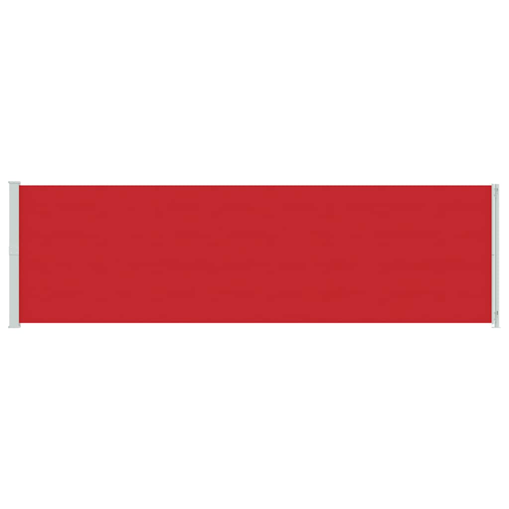 Patio Retractable Side Awning Red, image 4