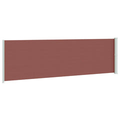 vidaXL Patio Retractable Side Awning 180x600 cm Brown 6