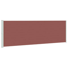 vidaXL Patio Retractable Side Awning 200x614 cm Brown 2